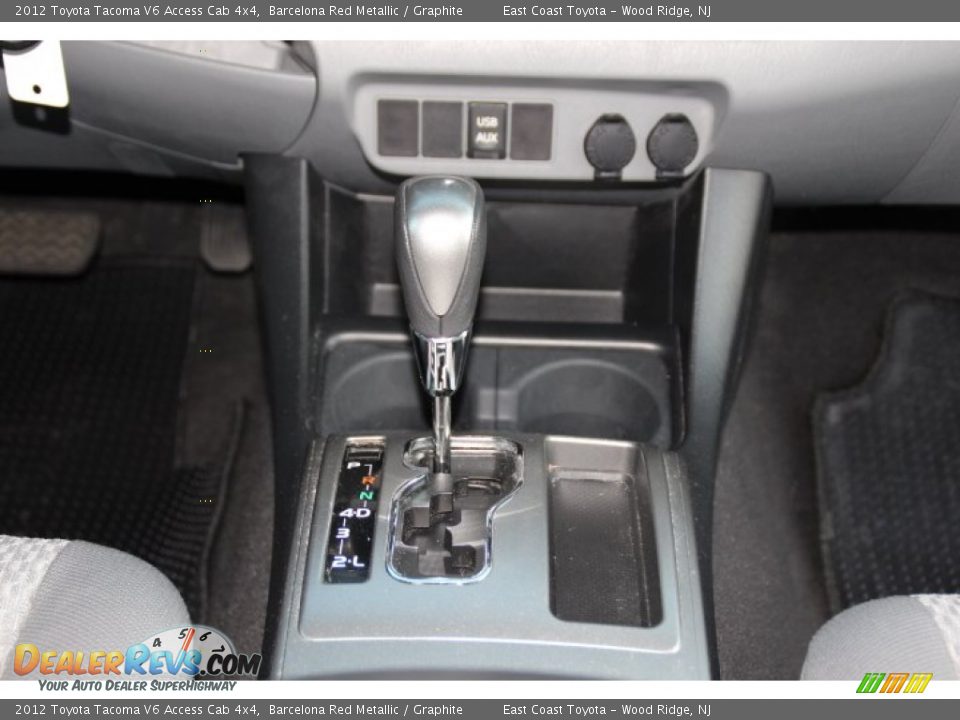 2012 Toyota Tacoma V6 Access Cab 4x4 Barcelona Red Metallic / Graphite Photo #13