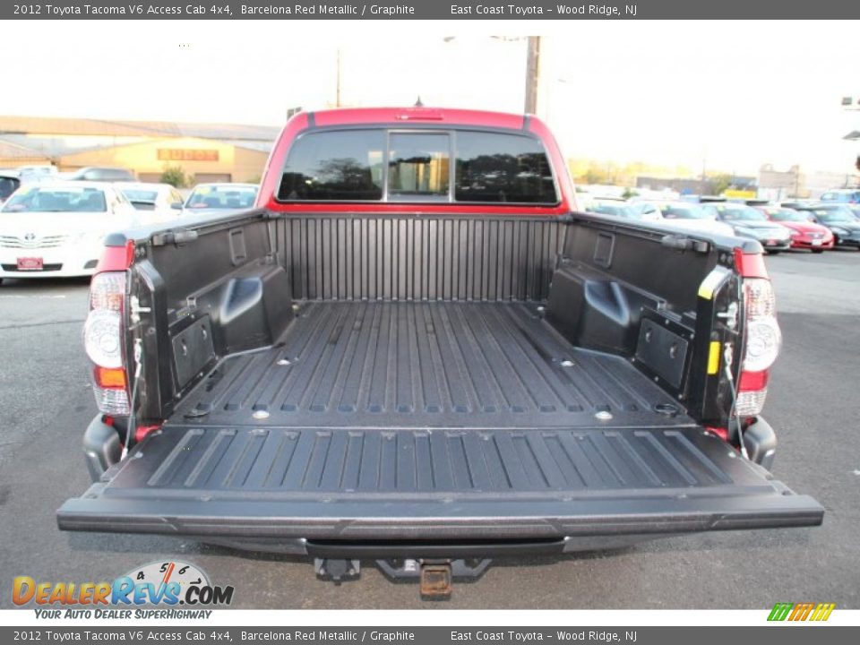 2012 Toyota Tacoma V6 Access Cab 4x4 Barcelona Red Metallic / Graphite Photo #15