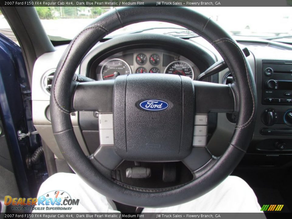2007 Ford F150 FX4 Regular Cab 4x4 Steering Wheel Photo #20