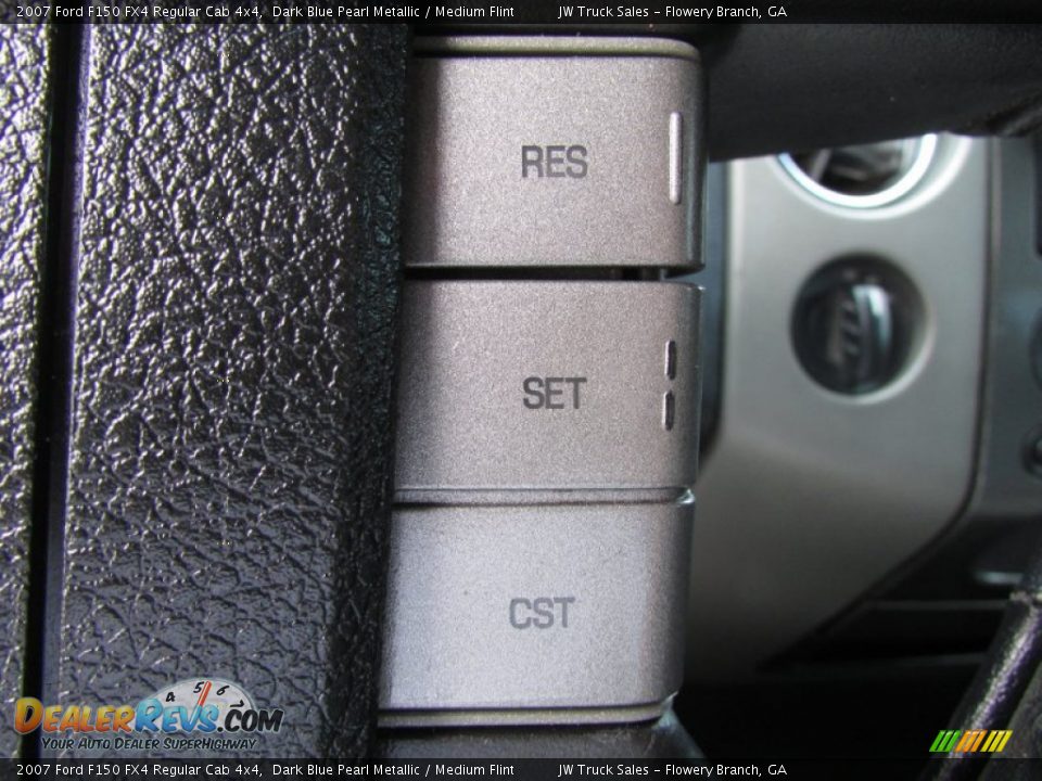 2007 Ford F150 FX4 Regular Cab 4x4 Dark Blue Pearl Metallic / Medium Flint Photo #22