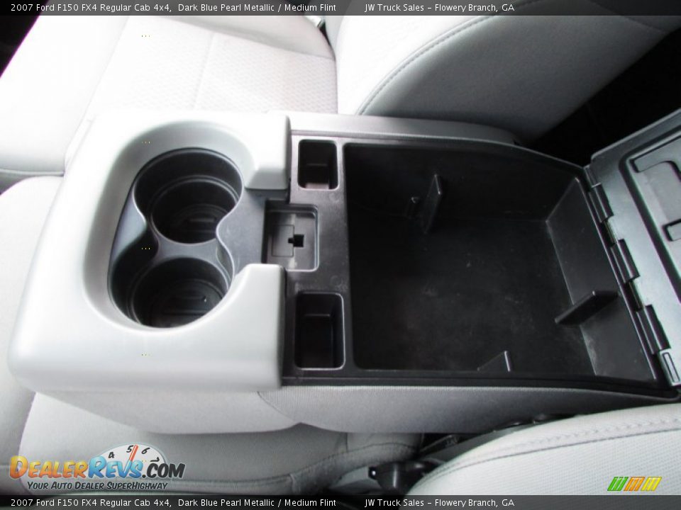 2007 Ford F150 FX4 Regular Cab 4x4 Dark Blue Pearl Metallic / Medium Flint Photo #30