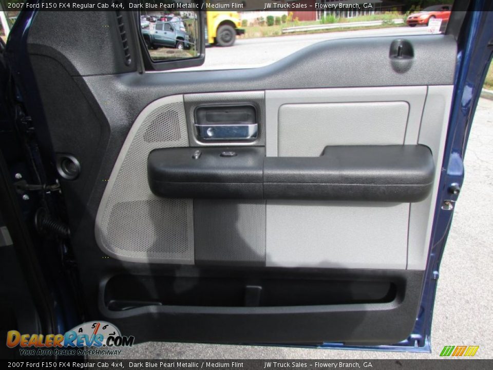 2007 Ford F150 FX4 Regular Cab 4x4 Dark Blue Pearl Metallic / Medium Flint Photo #32