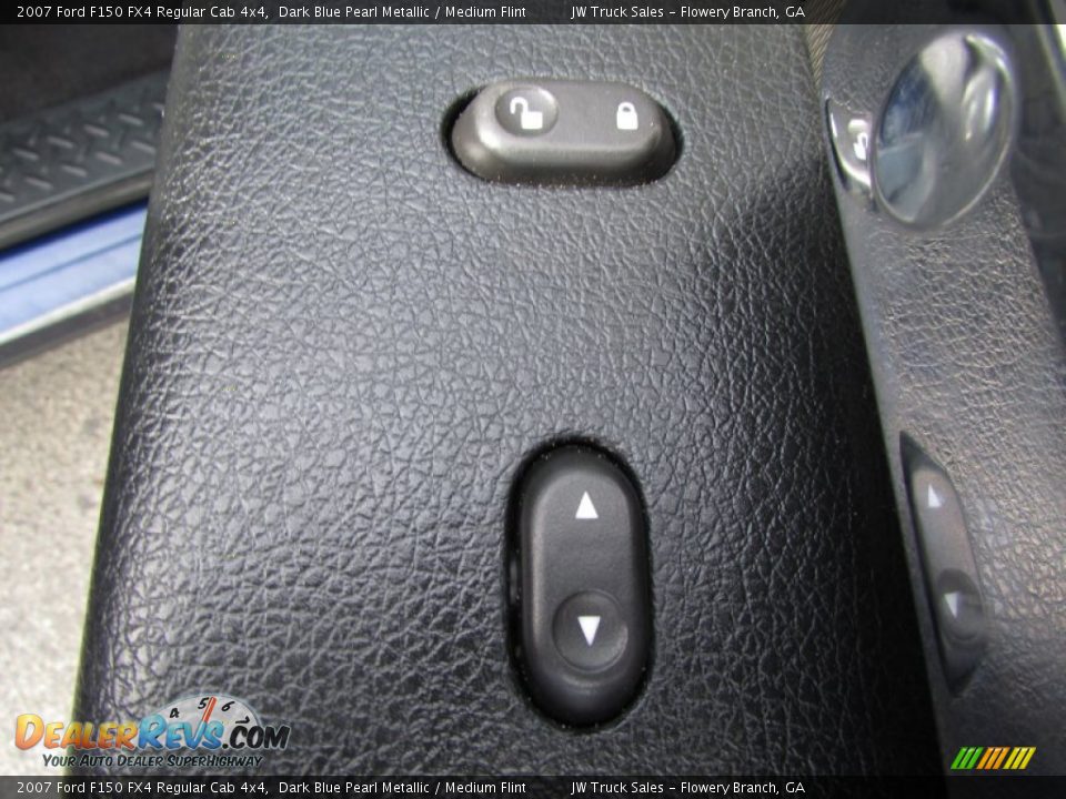 2007 Ford F150 FX4 Regular Cab 4x4 Dark Blue Pearl Metallic / Medium Flint Photo #33