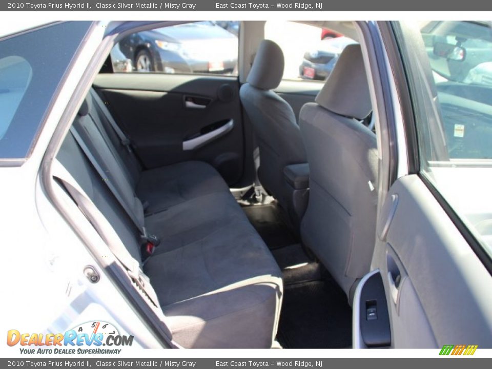 2010 Toyota Prius Hybrid II Classic Silver Metallic / Misty Gray Photo #9