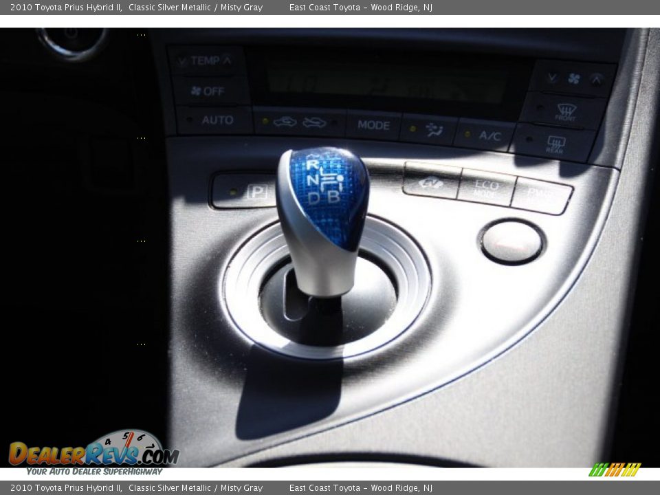 2010 Toyota Prius Hybrid II Classic Silver Metallic / Misty Gray Photo #12