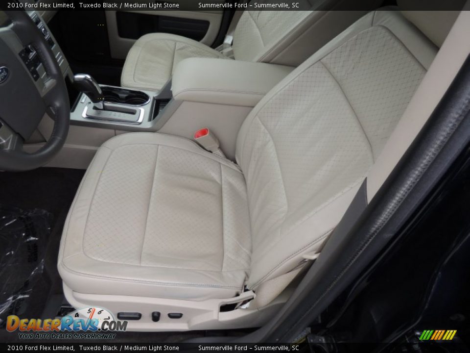 2010 Ford Flex Limited Tuxedo Black / Medium Light Stone Photo #5