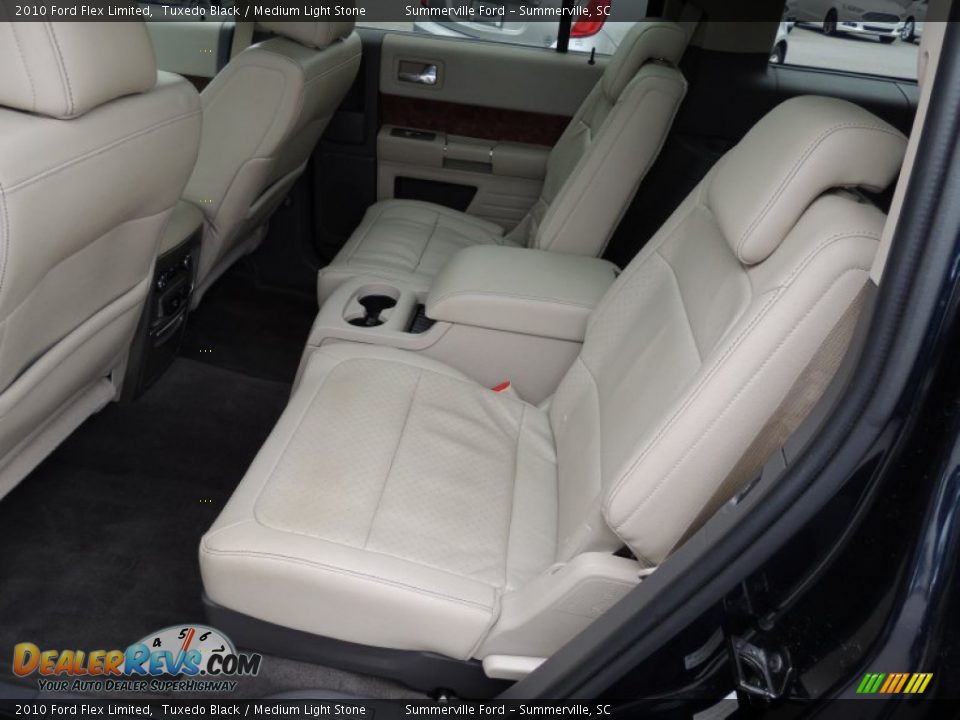 2010 Ford Flex Limited Tuxedo Black / Medium Light Stone Photo #7