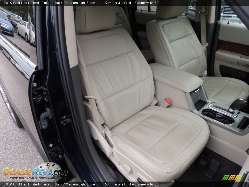 2010 Ford Flex Limited Tuxedo Black / Medium Light Stone Photo #9