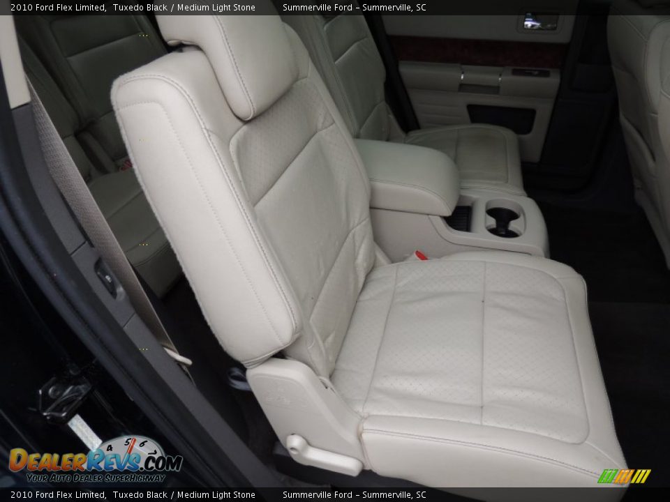 2010 Ford Flex Limited Tuxedo Black / Medium Light Stone Photo #11
