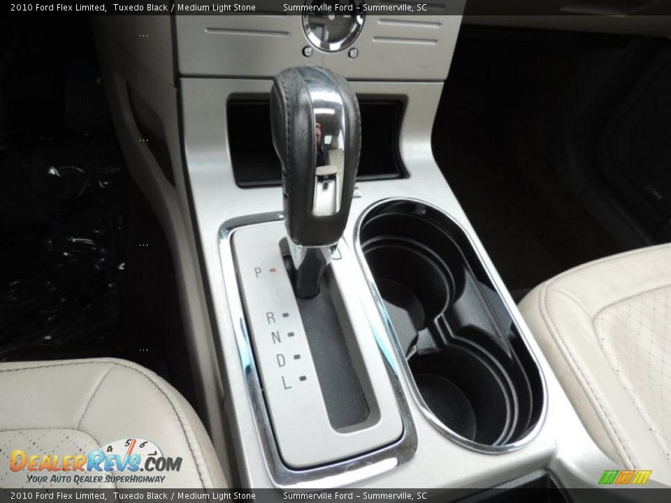 2010 Ford Flex Limited Tuxedo Black / Medium Light Stone Photo #22