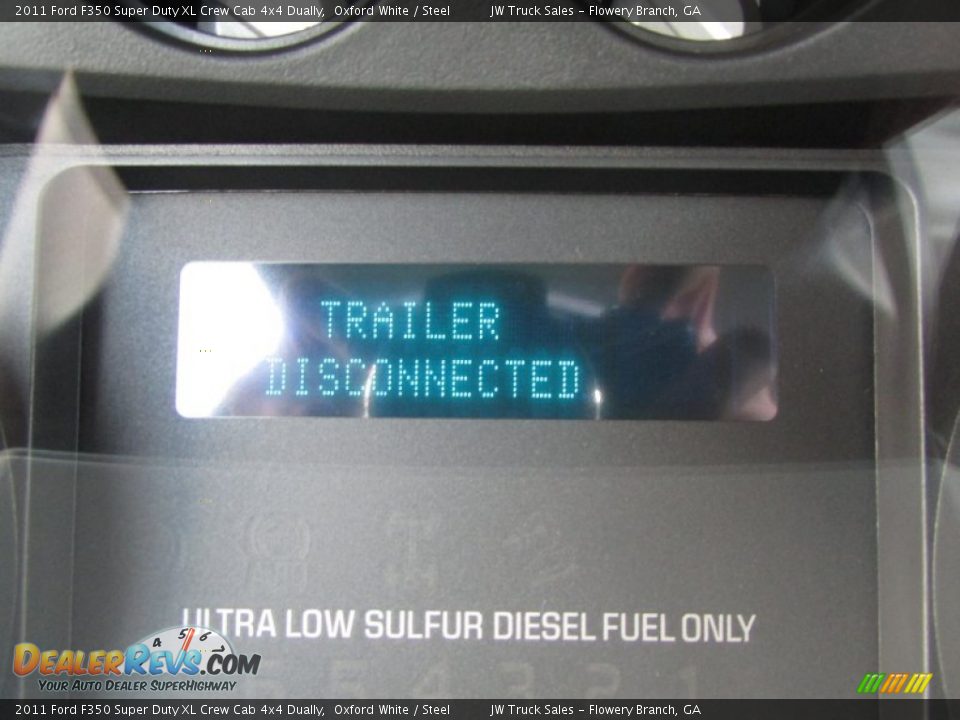 2011 Ford F350 Super Duty XL Crew Cab 4x4 Dually Oxford White / Steel Photo #29
