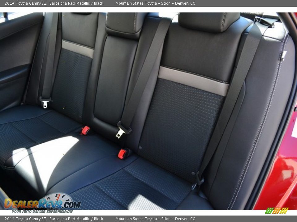 2014 Toyota Camry SE Barcelona Red Metallic / Black Photo #8
