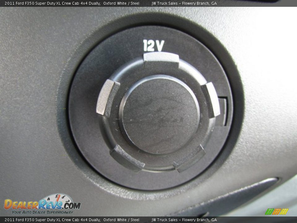 2011 Ford F350 Super Duty XL Crew Cab 4x4 Dually Oxford White / Steel Photo #31