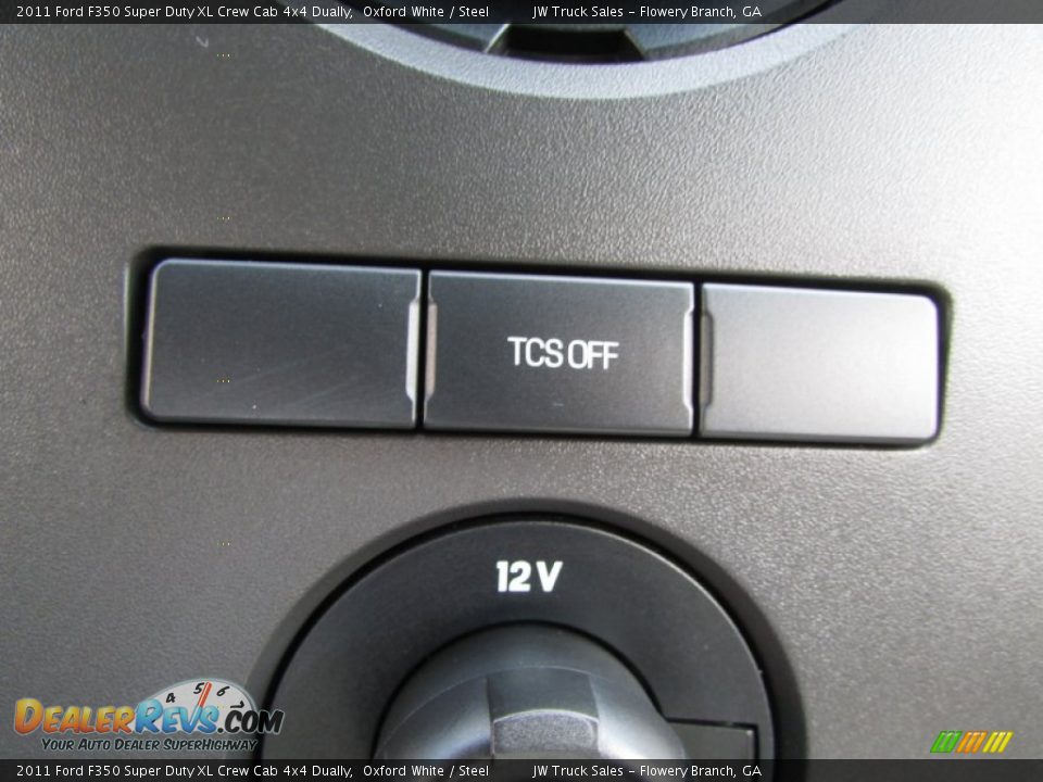 2011 Ford F350 Super Duty XL Crew Cab 4x4 Dually Oxford White / Steel Photo #32