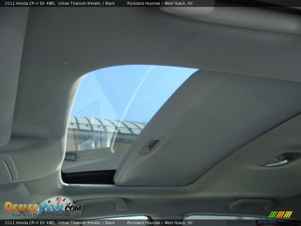 2011 Honda CR-V EX 4WD Urban Titanium Metallic / Black Photo #11