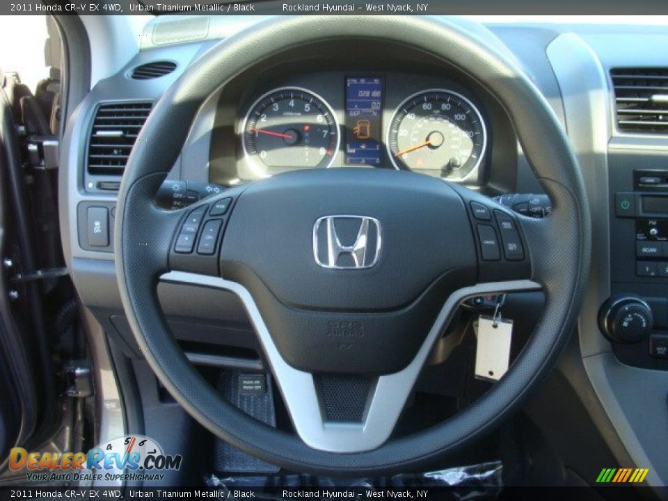 2011 Honda CR-V EX 4WD Urban Titanium Metallic / Black Photo #14
