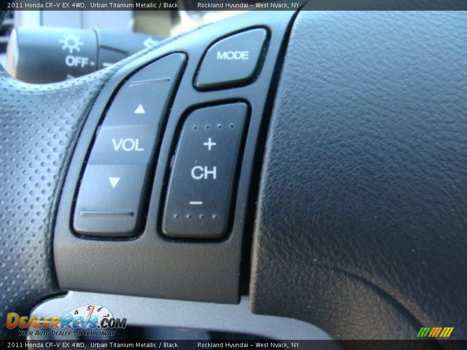 2011 Honda CR-V EX 4WD Urban Titanium Metallic / Black Photo #15