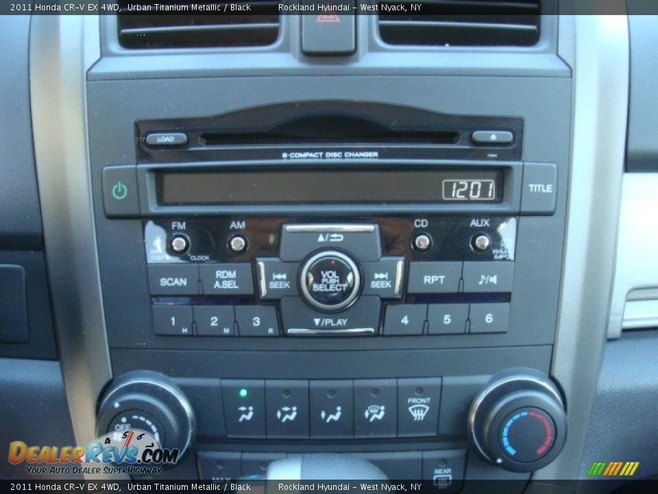 2011 Honda CR-V EX 4WD Urban Titanium Metallic / Black Photo #18