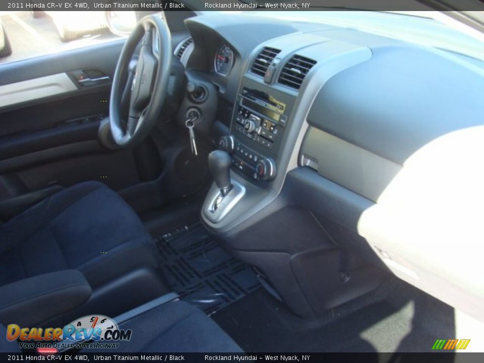 2011 Honda CR-V EX 4WD Urban Titanium Metallic / Black Photo #25