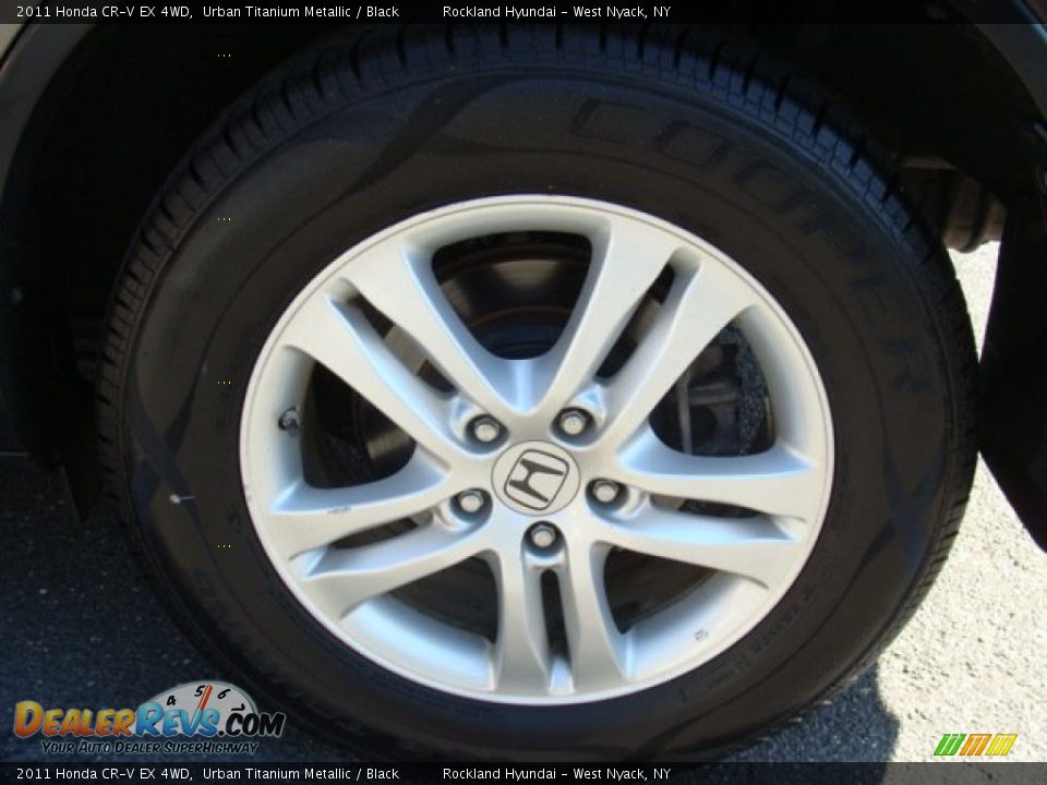 2011 Honda CR-V EX 4WD Urban Titanium Metallic / Black Photo #27