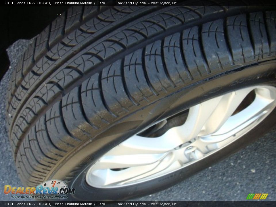 2011 Honda CR-V EX 4WD Urban Titanium Metallic / Black Photo #28