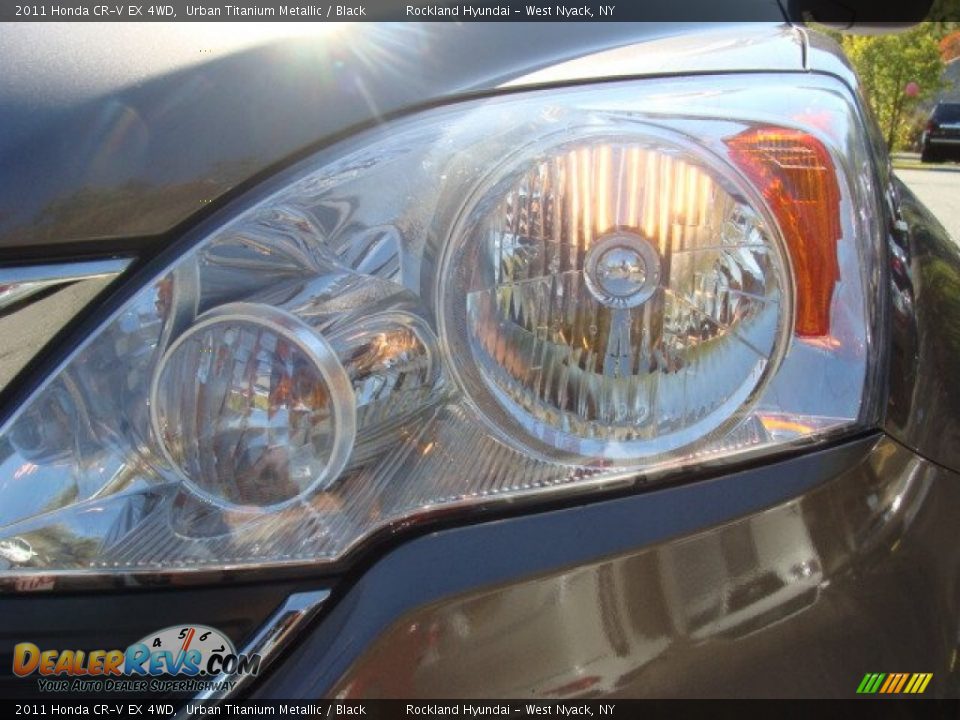 2011 Honda CR-V EX 4WD Urban Titanium Metallic / Black Photo #30