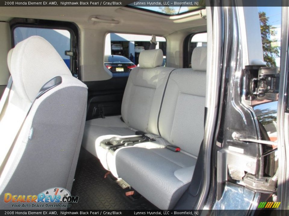 2008 Honda Element EX AWD Nighthawk Black Pearl / Gray/Black Photo #8