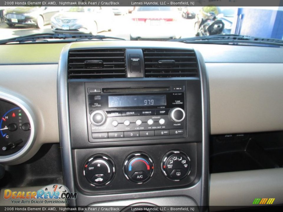 2008 Honda Element EX AWD Nighthawk Black Pearl / Gray/Black Photo #12