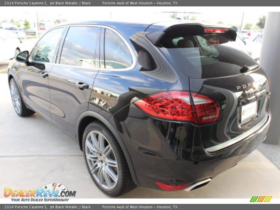 2014 Porsche Cayenne S Jet Black Metallic / Black Photo #5