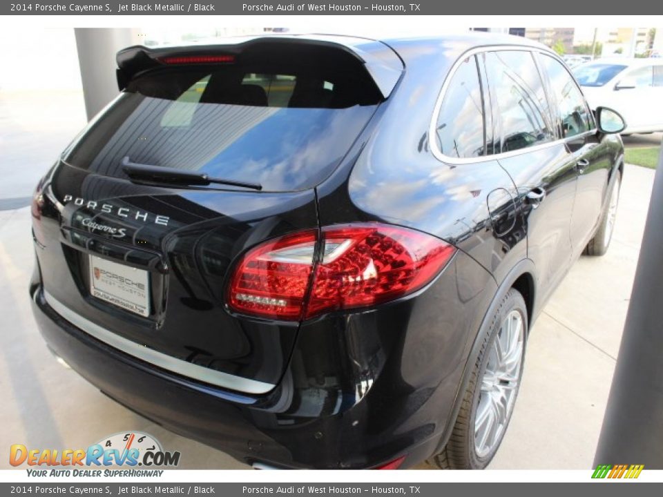 2014 Porsche Cayenne S Jet Black Metallic / Black Photo #7