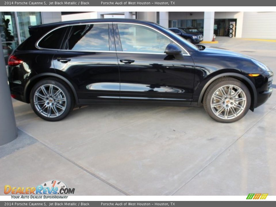 Jet Black Metallic 2014 Porsche Cayenne S Photo #8