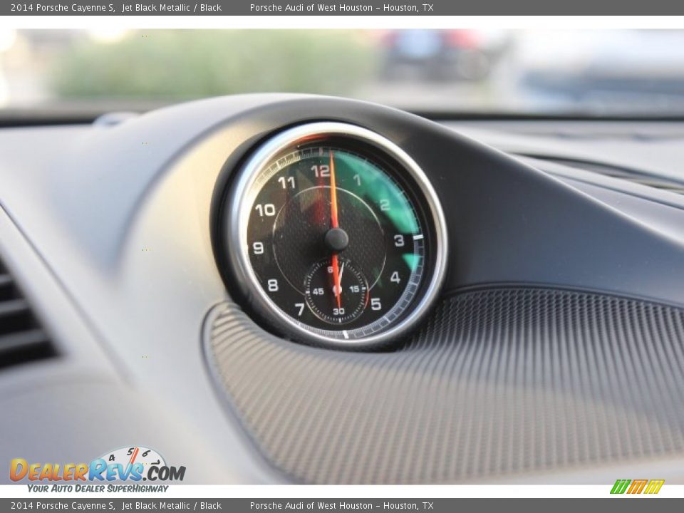 2014 Porsche Cayenne S Jet Black Metallic / Black Photo #18