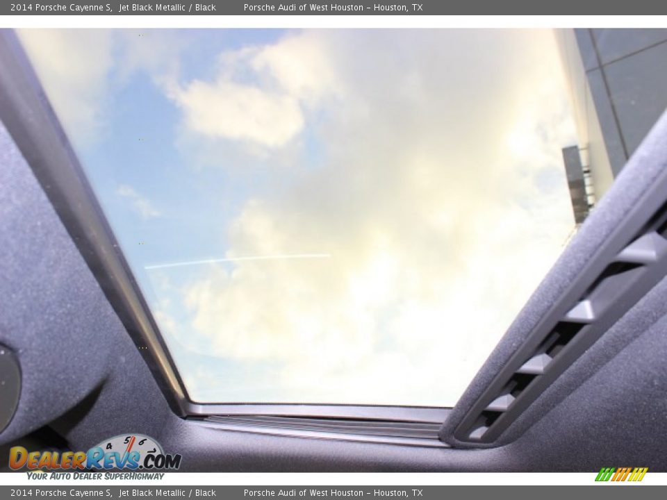 2014 Porsche Cayenne S Jet Black Metallic / Black Photo #19