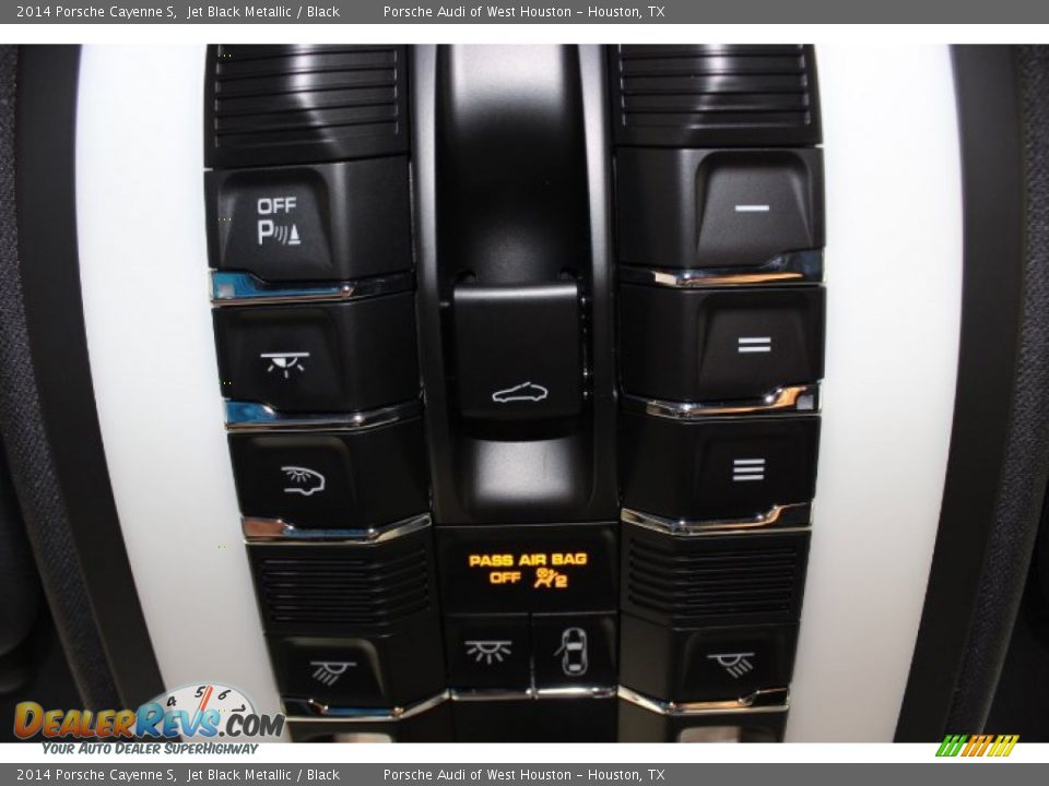 2014 Porsche Cayenne S Jet Black Metallic / Black Photo #20
