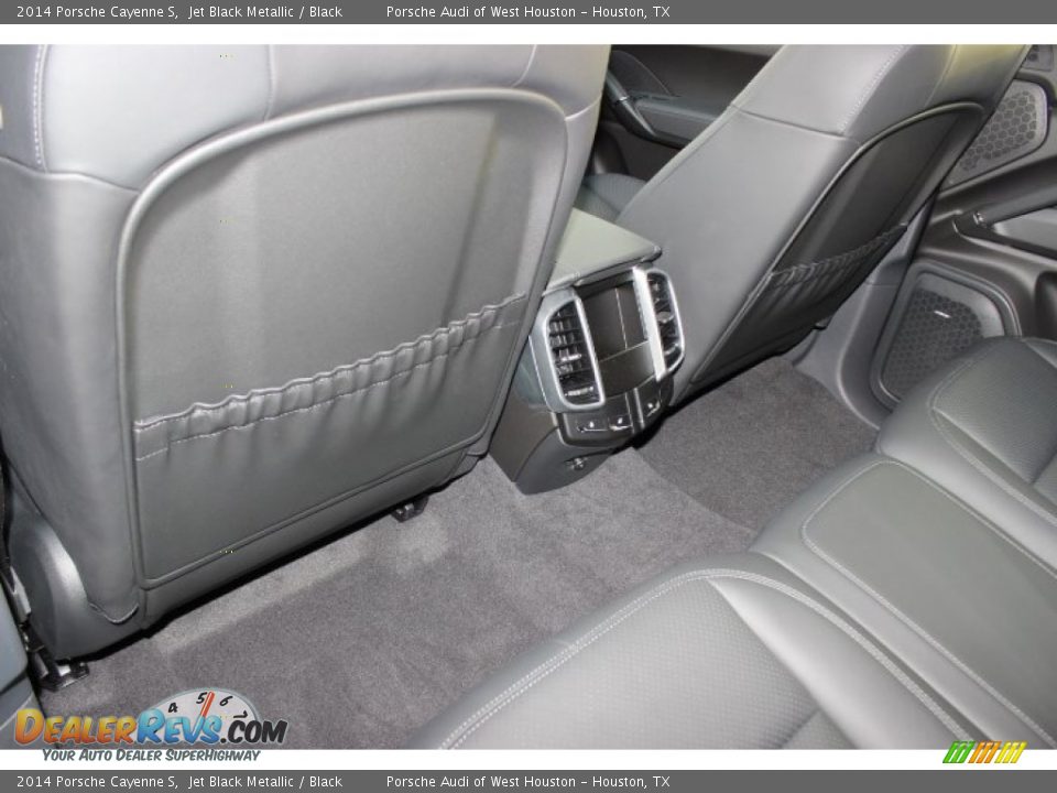2014 Porsche Cayenne S Jet Black Metallic / Black Photo #31