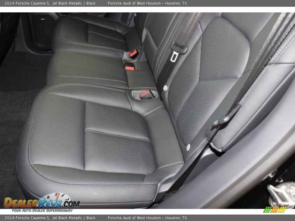 2014 Porsche Cayenne S Jet Black Metallic / Black Photo #32
