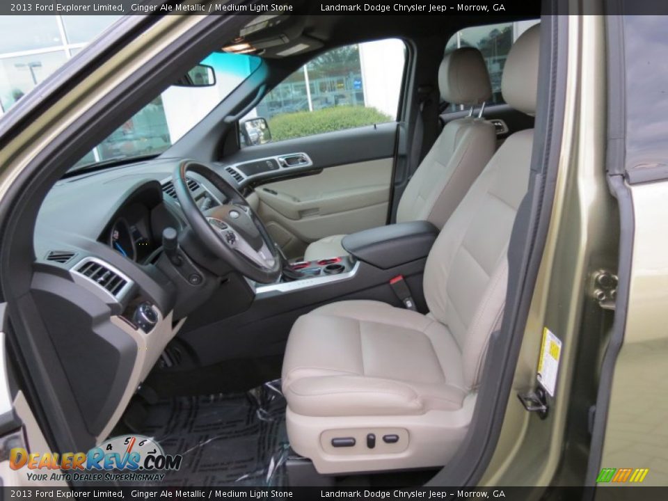 2013 Ford Explorer Limited Ginger Ale Metallic / Medium Light Stone Photo #10