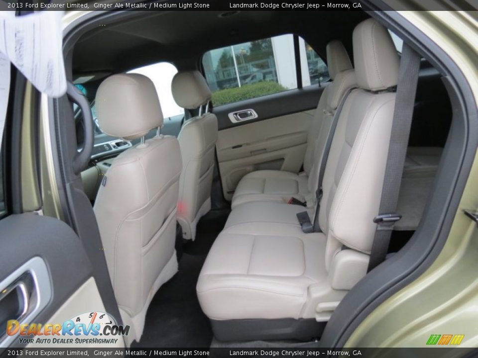 2013 Ford Explorer Limited Ginger Ale Metallic / Medium Light Stone Photo #13