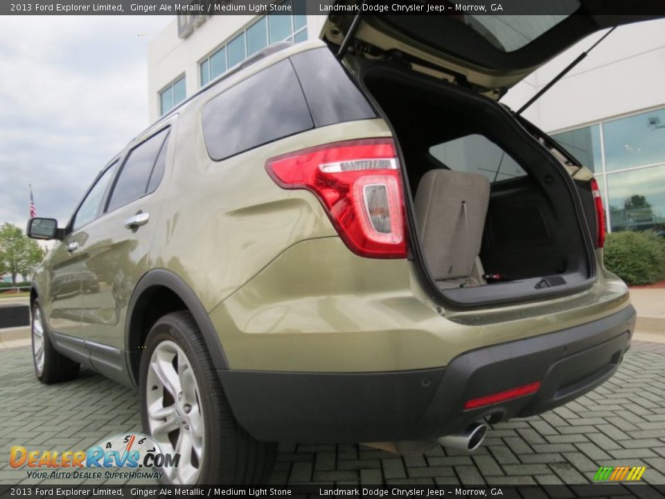 2013 Ford Explorer Limited Ginger Ale Metallic / Medium Light Stone Photo #16