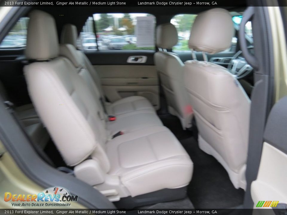 2013 Ford Explorer Limited Ginger Ale Metallic / Medium Light Stone Photo #19