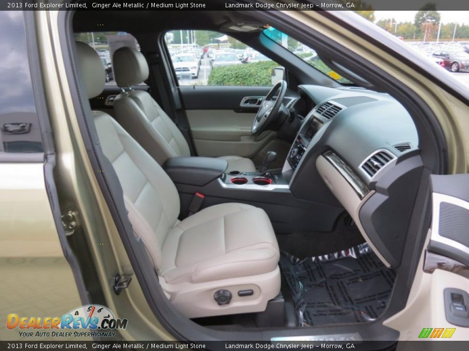 2013 Ford Explorer Limited Ginger Ale Metallic / Medium Light Stone Photo #21