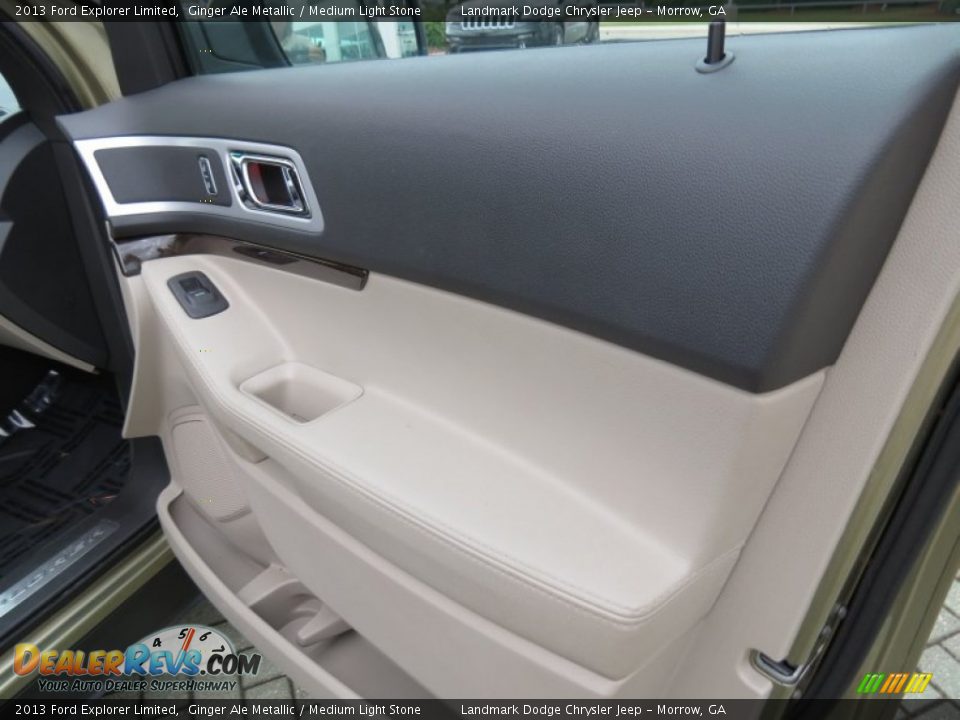 2013 Ford Explorer Limited Ginger Ale Metallic / Medium Light Stone Photo #22