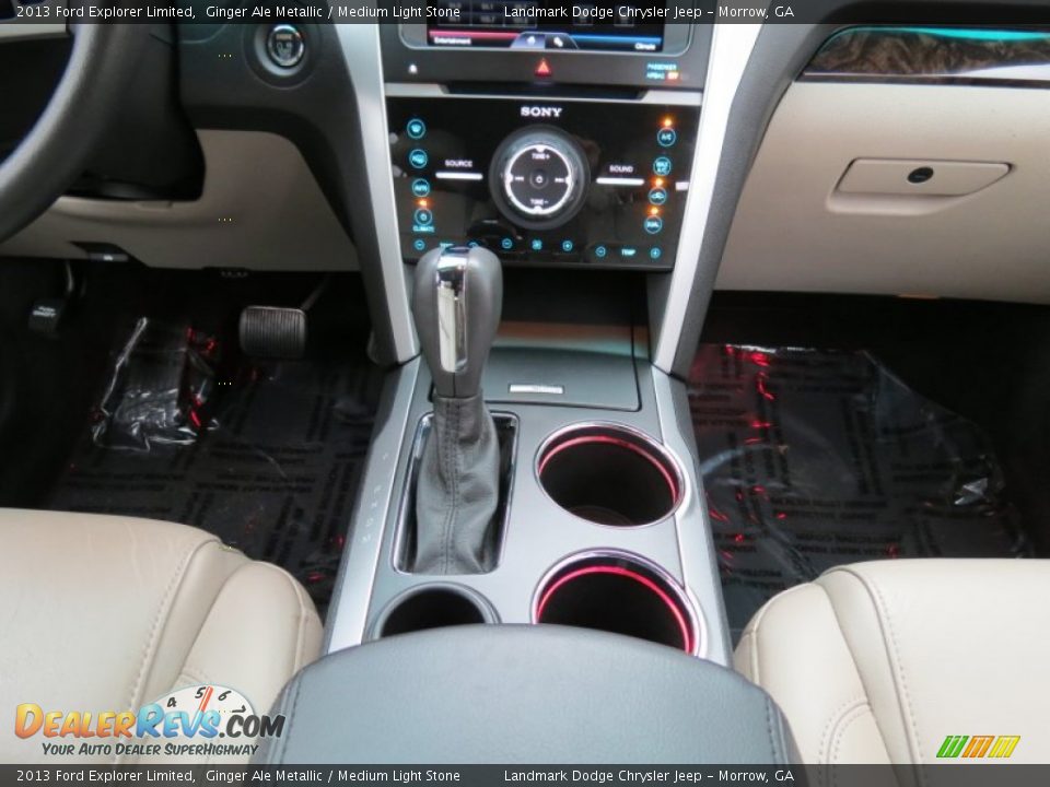 2013 Ford Explorer Limited Ginger Ale Metallic / Medium Light Stone Photo #26