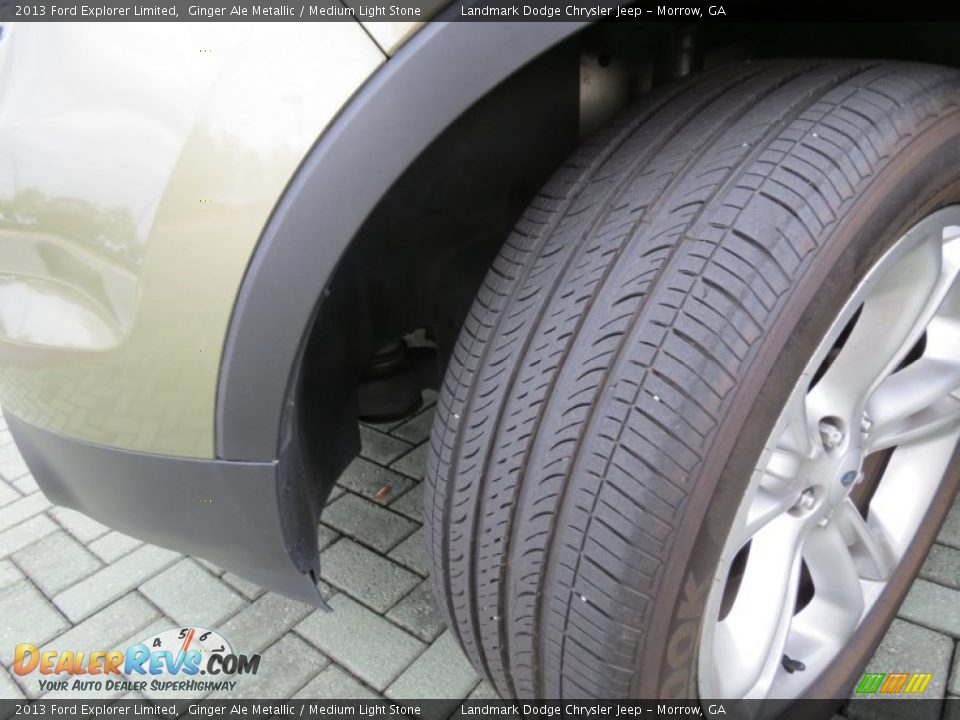 2013 Ford Explorer Limited Ginger Ale Metallic / Medium Light Stone Photo #34