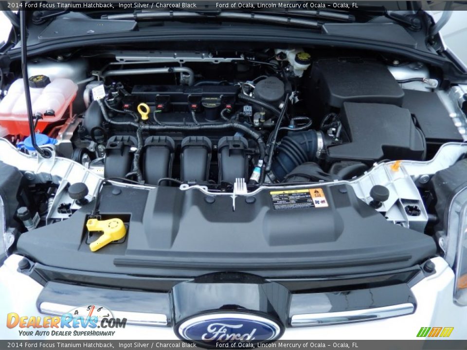 2014 Ford Focus Titanium Hatchback 2.0 Liter GDI DOHC 16-Valve Ti-VCT Flex-Fuel 4 Cylinder Engine Photo #10