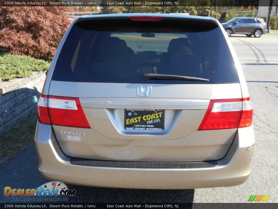 2006 Honda Odyssey LX Desert Rock Metallic / Ivory Photo #5
