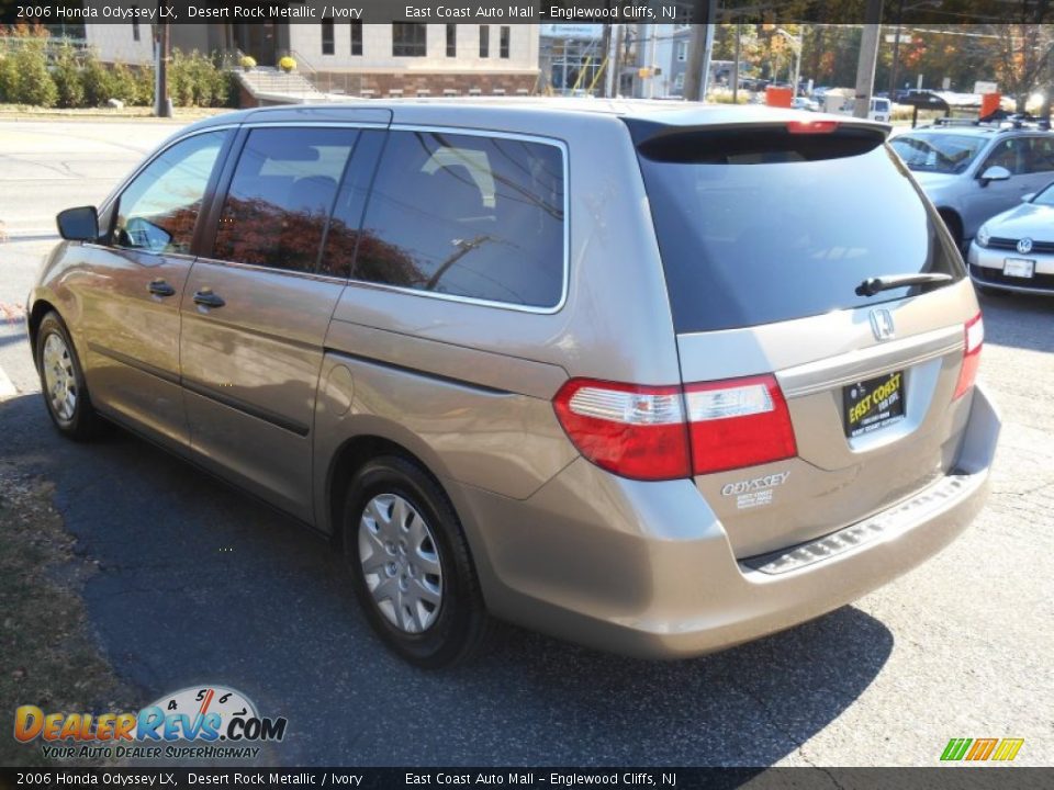 2006 Honda Odyssey LX Desert Rock Metallic / Ivory Photo #7