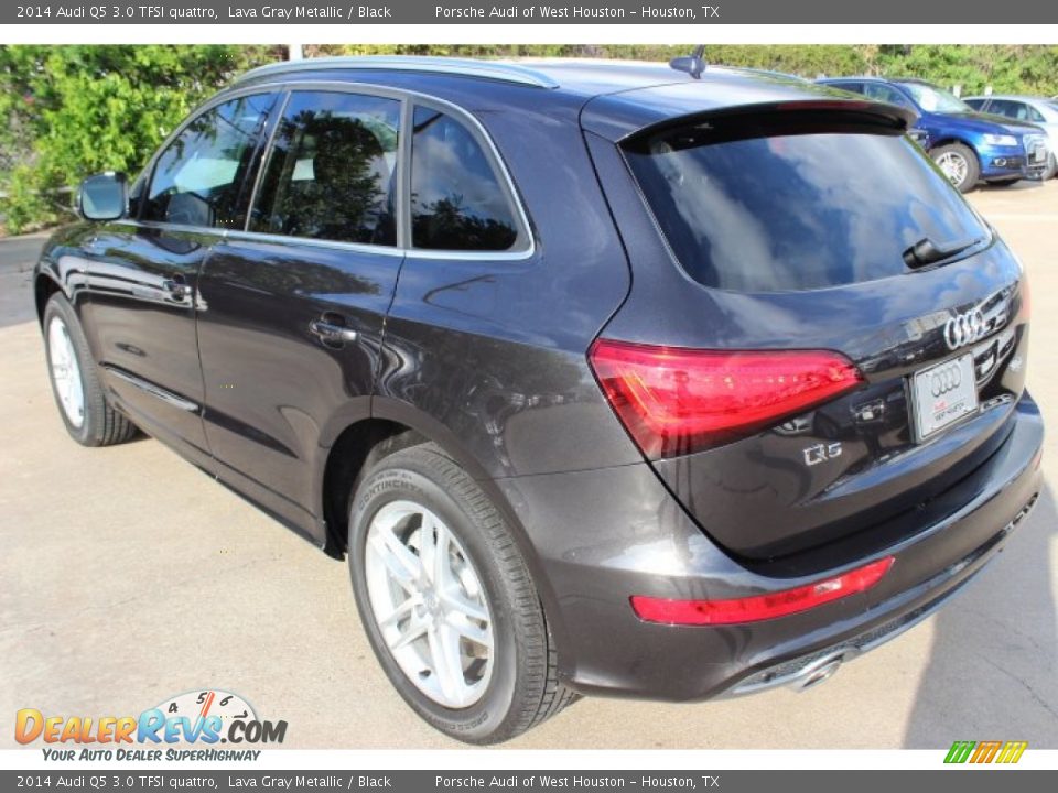 2014 Audi Q5 3.0 TFSI quattro Lava Gray Metallic / Black Photo #5