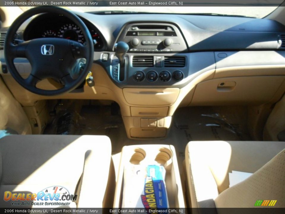 2006 Honda Odyssey LX Desert Rock Metallic / Ivory Photo #10