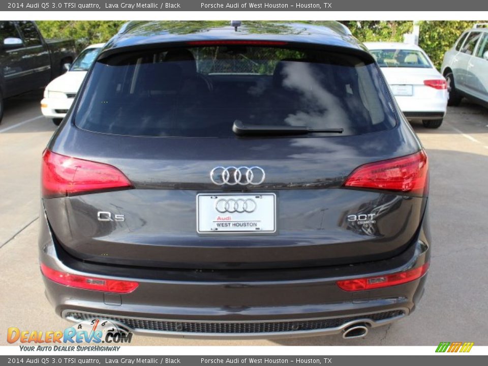 2014 Audi Q5 3.0 TFSI quattro Lava Gray Metallic / Black Photo #6